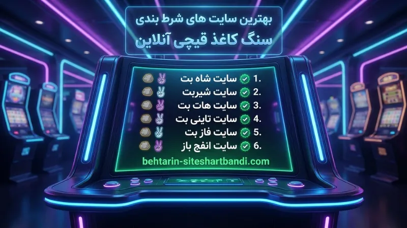 بهترین سایت های شرط بندی سنگ کاغذ قیچی آنلاین