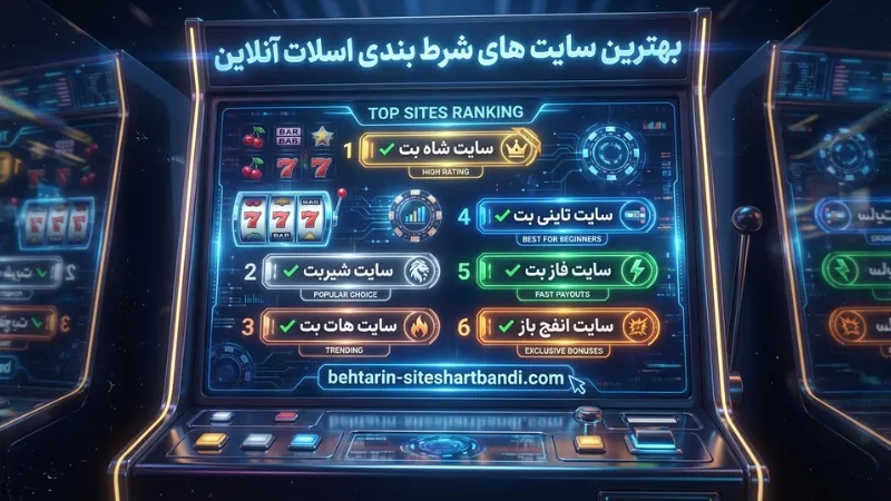بهترین سایت های شرط بندی اسلات آنلاین