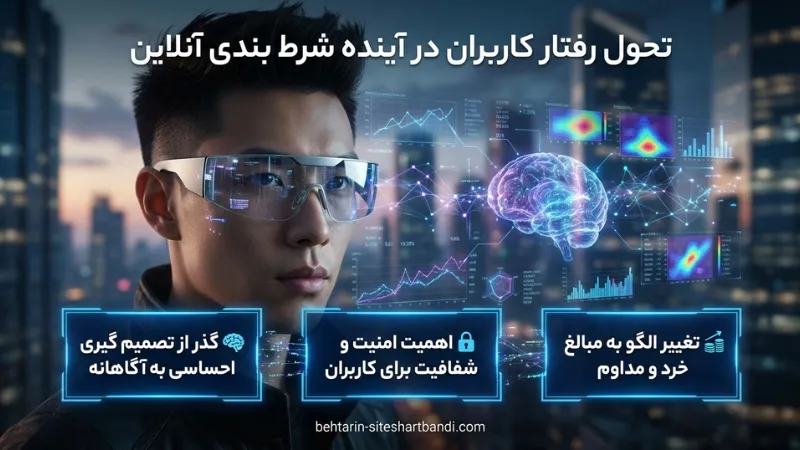 تحول رفتار کاربران در آینده شرط بندی آنلاین