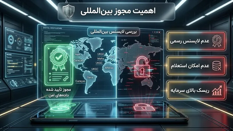 آیا نداشتن مجوز بین ‌المللی نشانه کلاهبرداری است؟